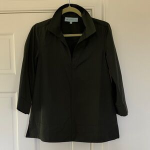 Tuckernuck Olive Green Tunic Top